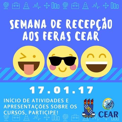 recepção cear