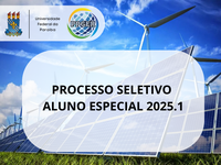 Edital 01/2025 - Processo Seletivo Simplificado Aluno Especial 2025.1